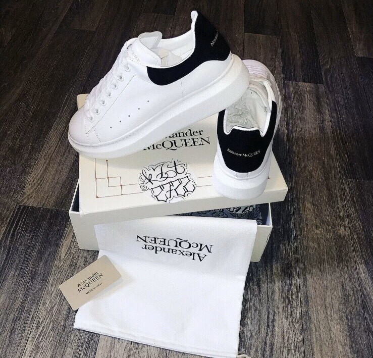 alexander mcqueen trainers white